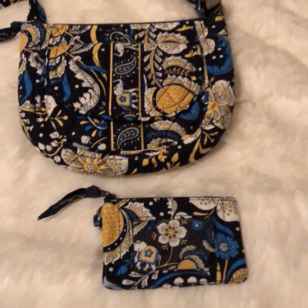 Vera Bradley Cross Body Bag and Coin Purse